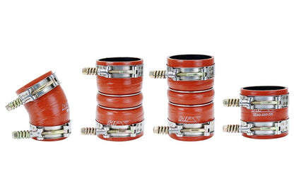 HPS Silicone Intercooler Hose Boots Kit Ford 2003-2004 F350 Superduty 6.0L PowerStroke Diesel, 57-1538