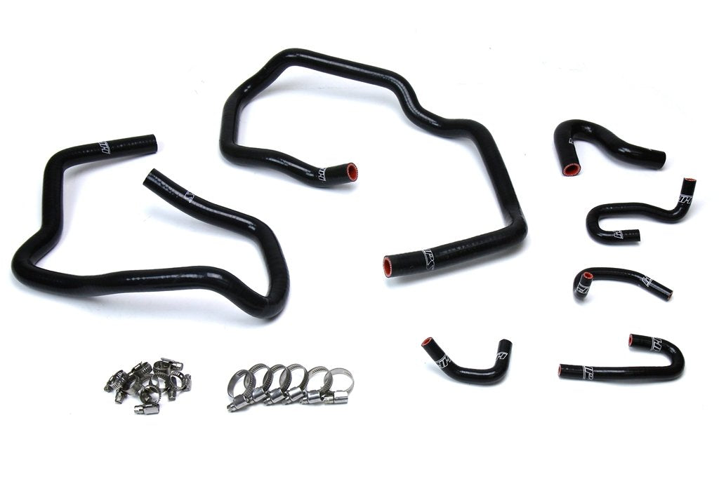 HPS Reinforced Black Silicone Heater Hose Kit Coolant Toyota 10-14 FJ Cruiser 4.0L V6