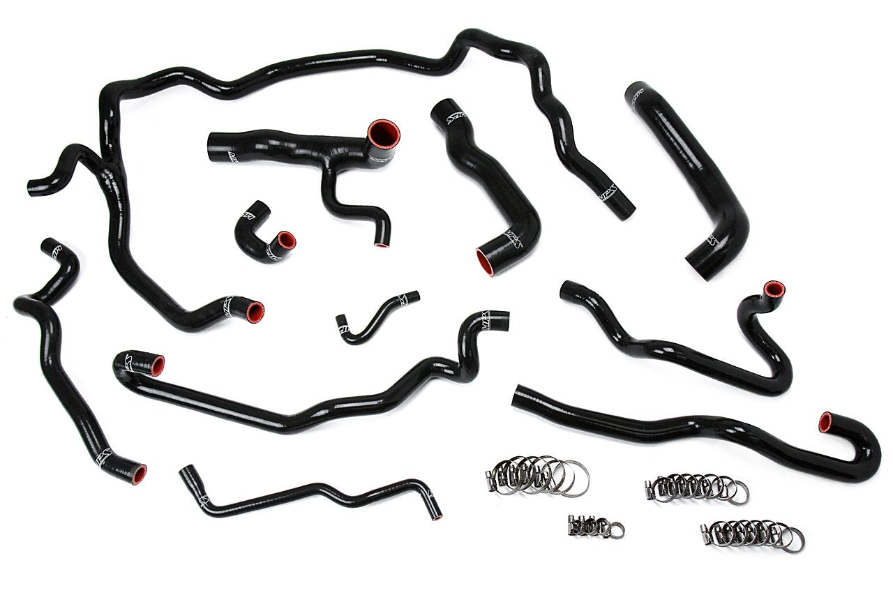 HPS Silicone Radiator + Heater Coolant Hose Kit BMW 2004-2005 530i E60 Left Hand Drive, 57-1552