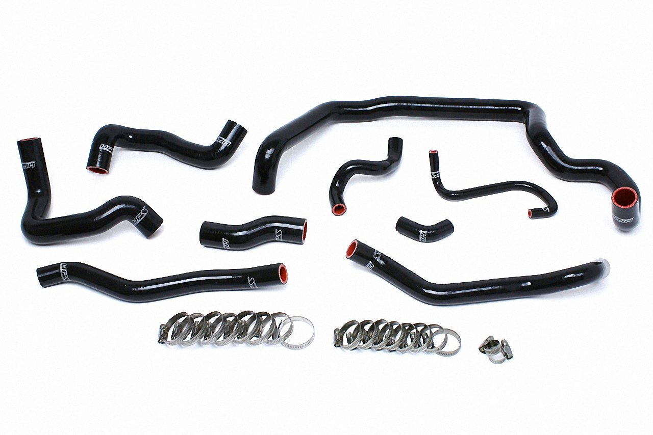 HPS Silicone Radiator + Heater Coolant Hose Kit Mini 2007-2011 Cooper S 1.6L Turbo Manual Trans, 57-1556