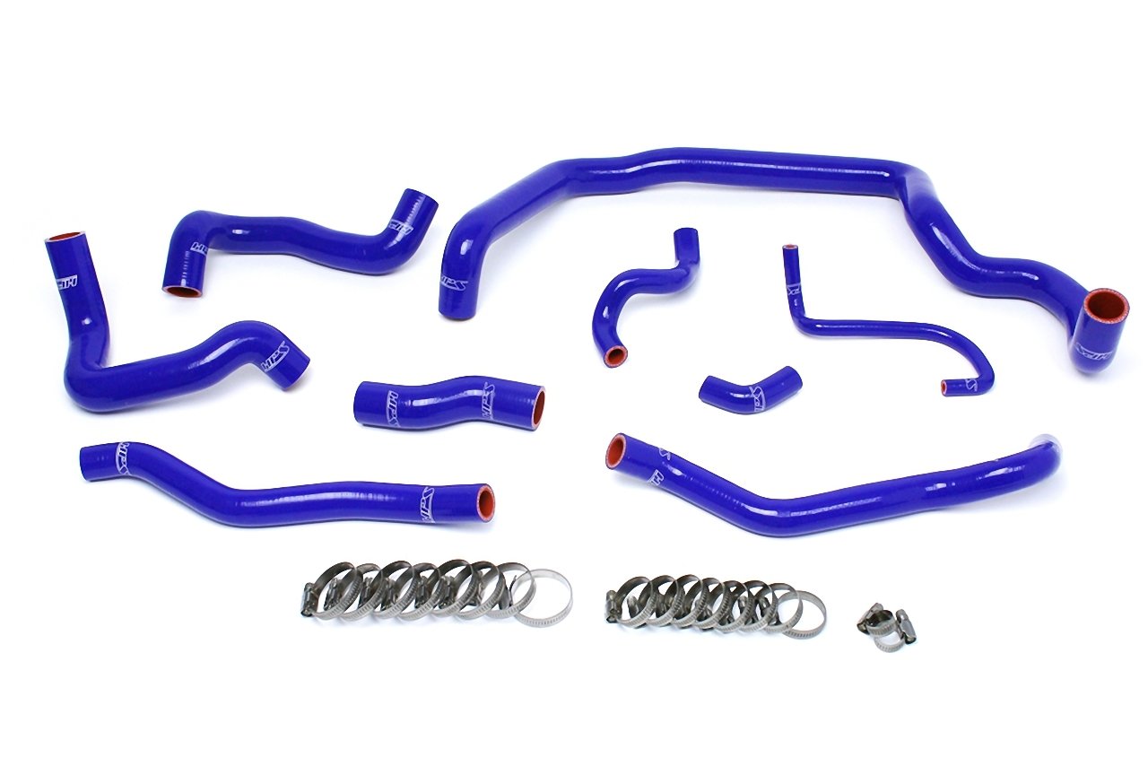 HPS Silicone Radiator + Heater Coolant Hose Kit Mini 2007-2011 Cooper S 1.6L Turbo Manual Trans, 57-1556