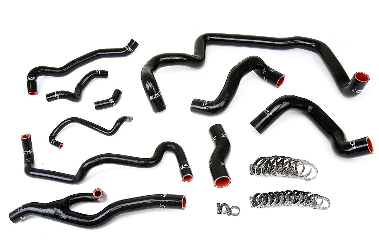 HPS Silicone Radiator + Heater Coolant Hose Kit Mini 2007-2011 Cooper S 1.6L Turbo Automatic Trans, 57-1557