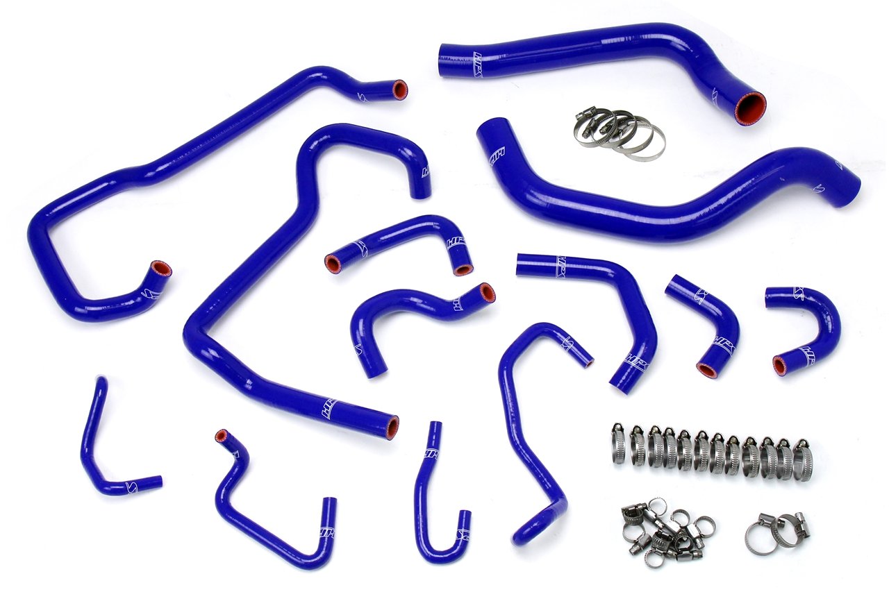 HPS Silicone Radiator + Heater Coolant Hose Kit Toyota 16-20 Tacoma 3.5L V6, 57-1581