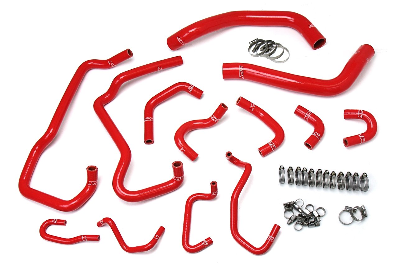 HPS Silicone Radiator + Heater Coolant Hose Kit Toyota 16-20 Tacoma 3.5L V6, 57-1581