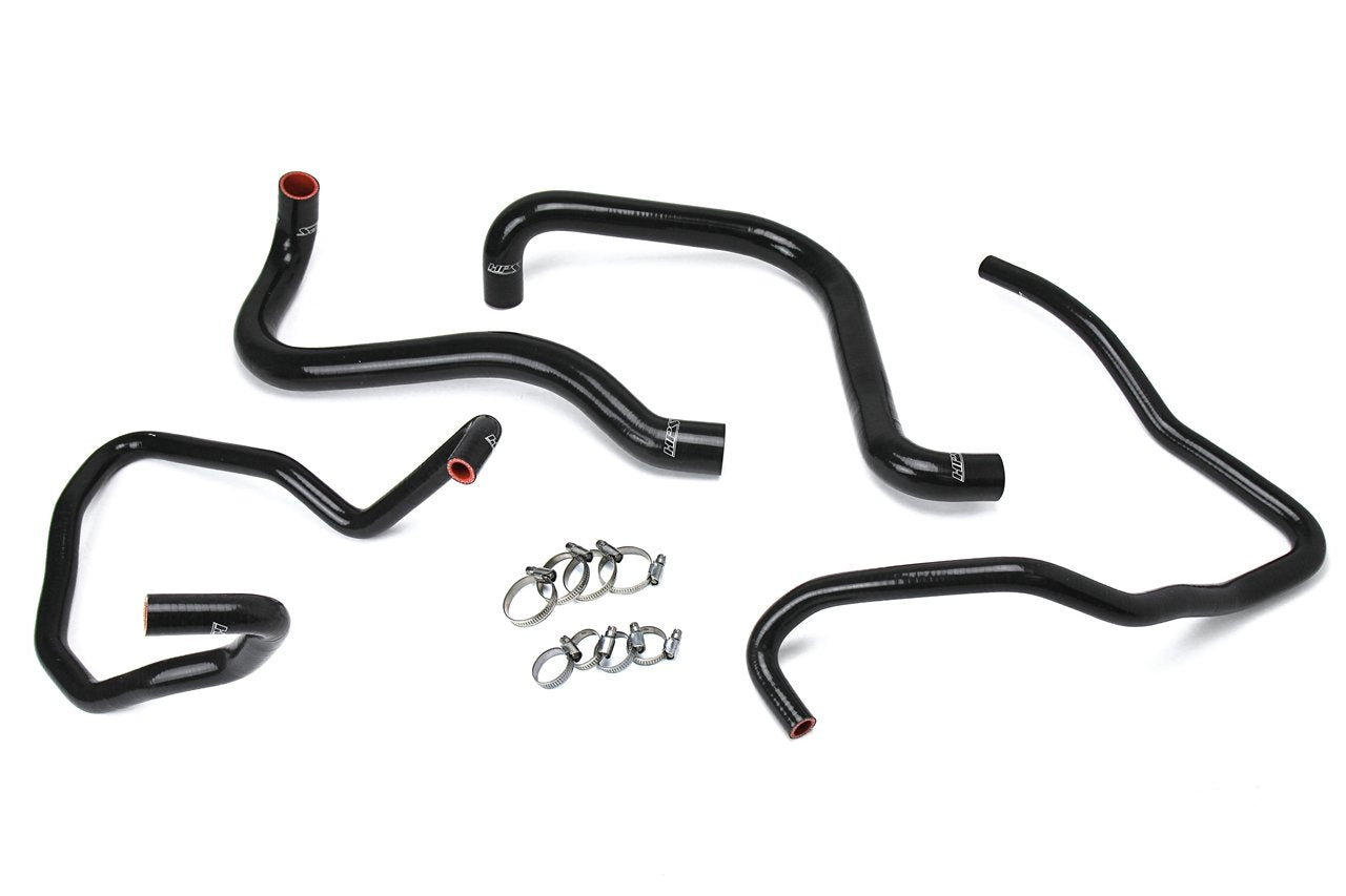 HPS Silicone Radiator + Heater Coolant Hose Kit Jeep 2003-2006 Wrangler TJ SE 2.4L 4Cyl Left Hand Drive, 57-1589