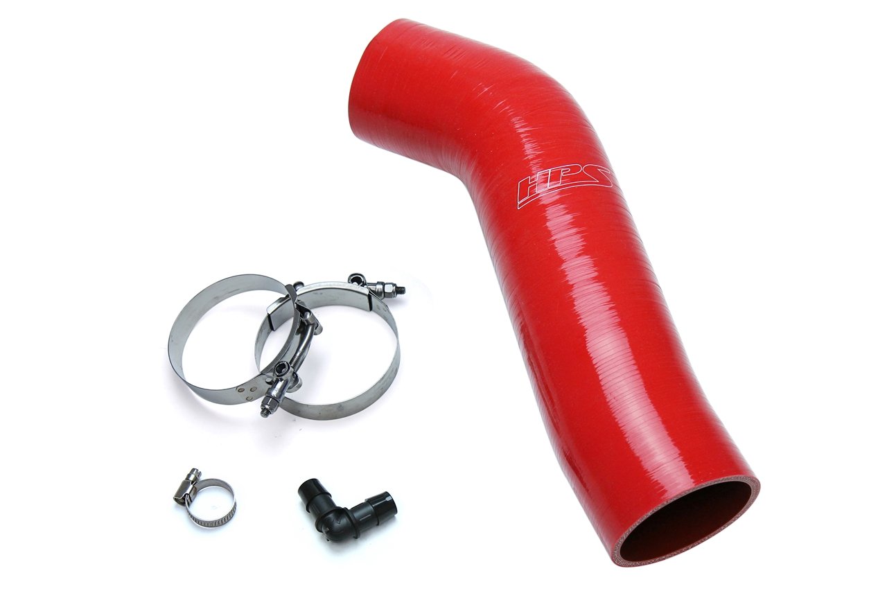 HPS Red Reinforced Silicone Post MAF Air Intake Hose Kit Infiniti 03-06 G35 Sedan 3.5L V6