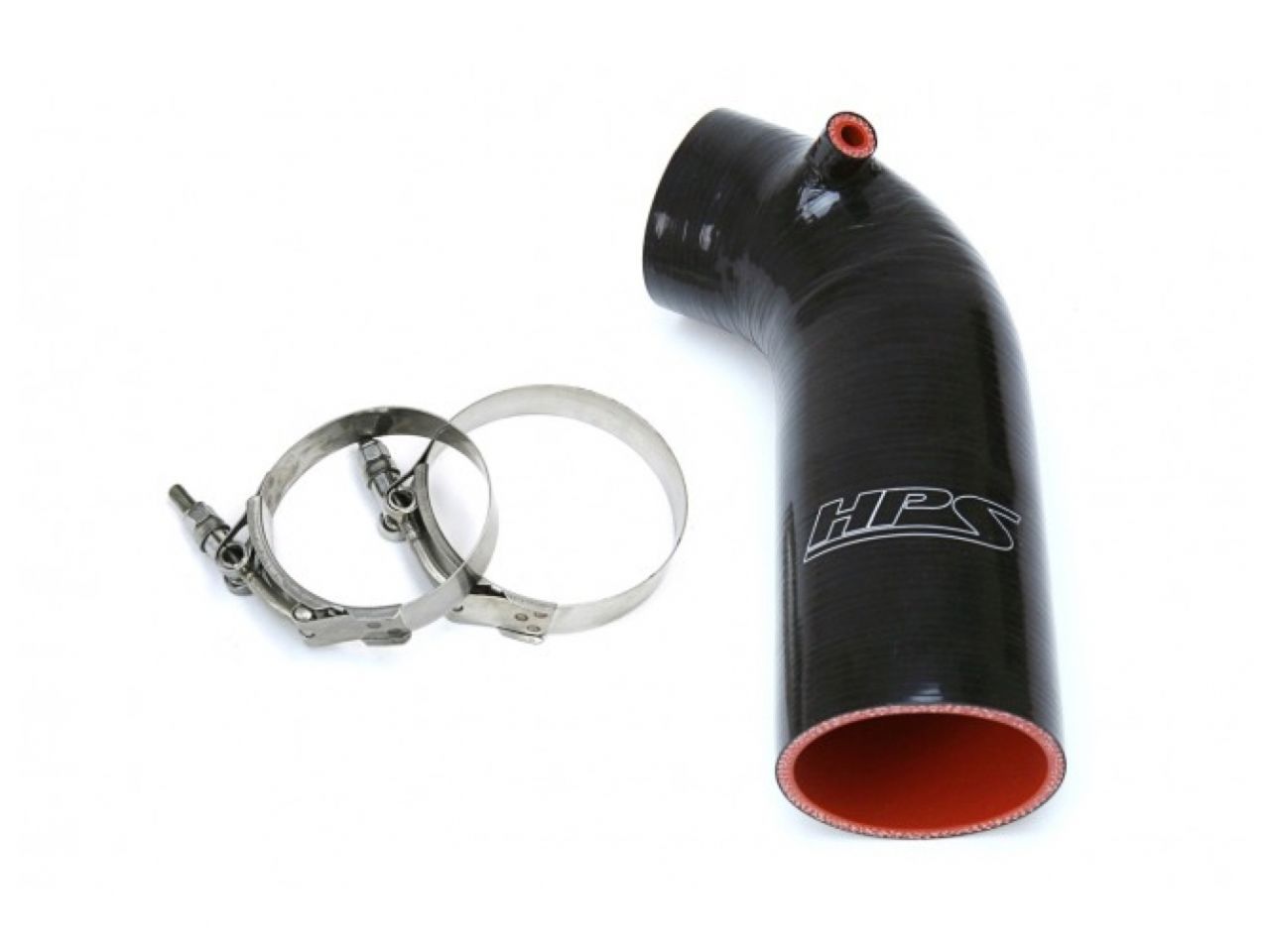 HPS Black Silicone Post MAF Air Intake Hose Kit Honda 16-17 Civic 10th Gen 2.0L Non Turbo