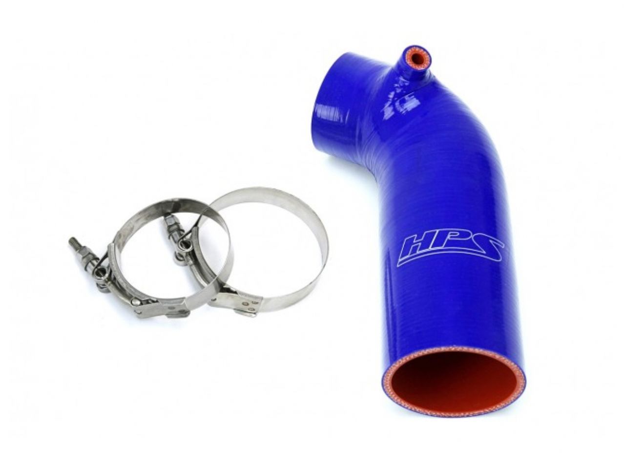 HPS Blue Silicone Post MAF Air Intake Hose Kit Honda 16-17 Civic 10th Gen 2.0L Non Turbo