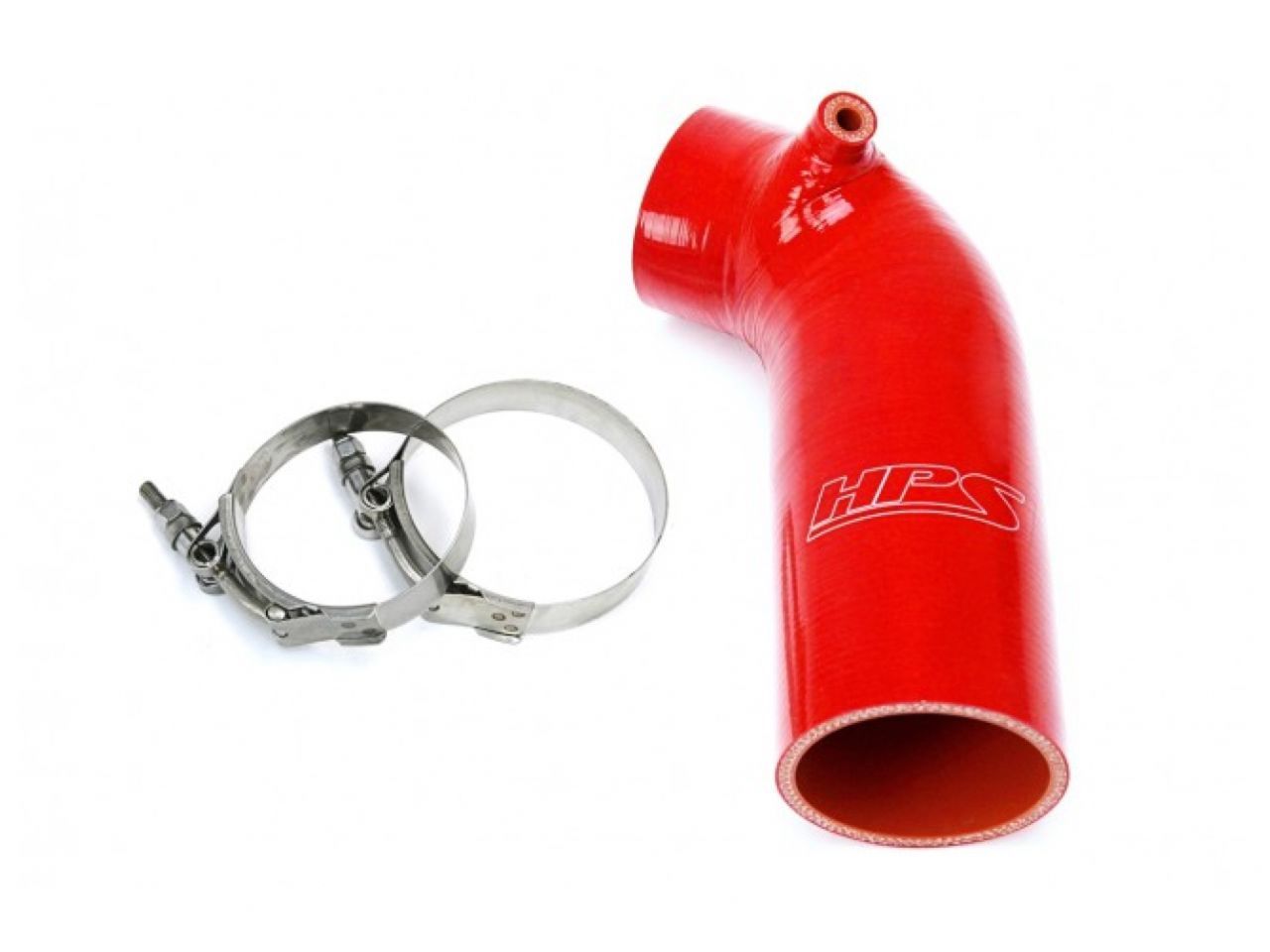 HPS Red Silicone Post MAF Air Intake Hose Kit Honda 16-17 Civic 10th Gen 2.0L Non Turbo