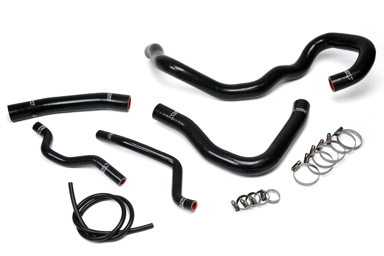 HPS Silicone Radiator + Heater Coolant Hose Kit Mitsubishi 2008-2017 Lancer 2.0L 2.4L DE ES GTS, 57-1609