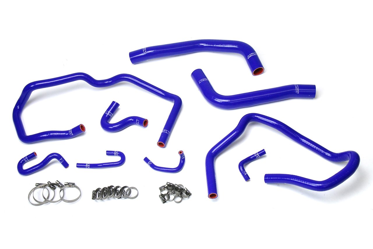 HPS Silicone Radiator + Heater Coolant Hose Kit Toyota 2010-2014 FJ Cruiser 4.0L V6, 57-1611