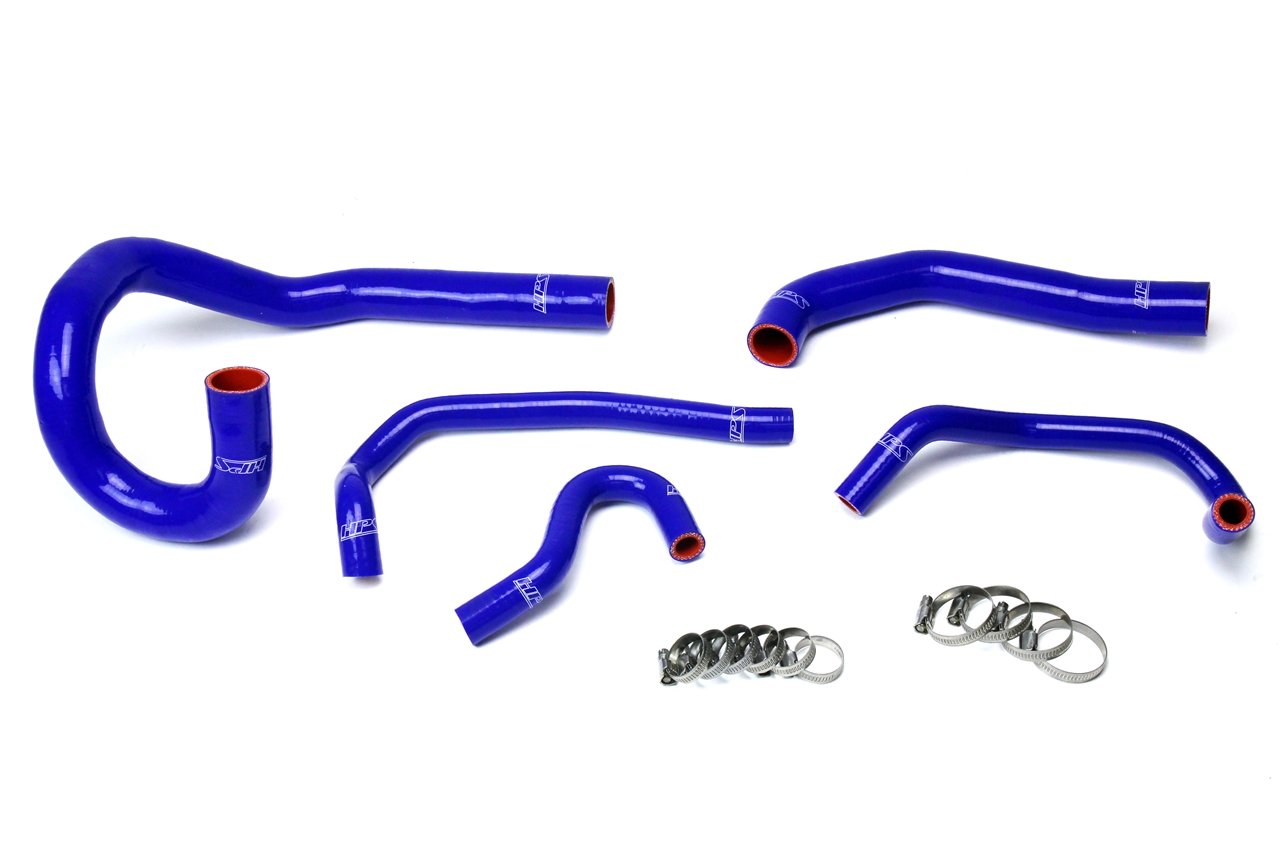 HPS Silicone Radiator + Heater Coolant Hose Kit Toyota 1986-1992 Supra MK3 Turbo & NA with 7MGE / 7MGTE - Left Hand Drive ONLY, 57-1612