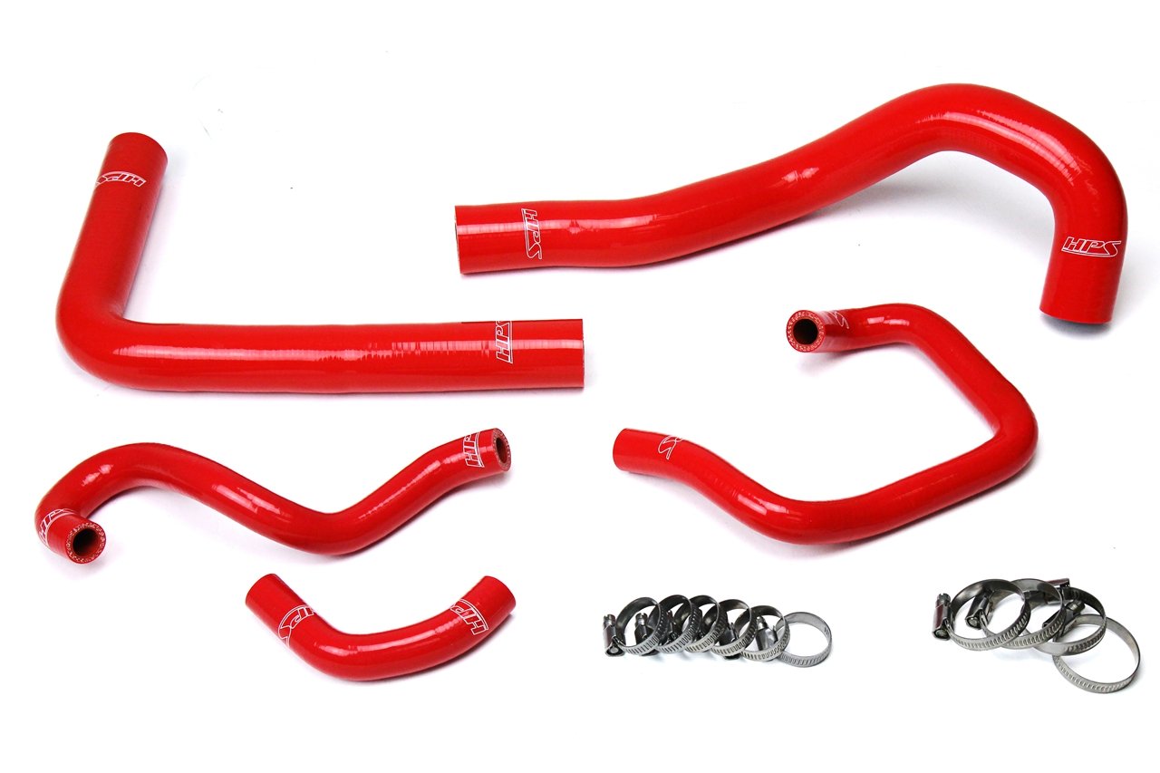 HPS Silicone Radiator + Heater Coolant Hose Kit Toyota 1993-1998 Supra MK4 2JZ Turbo Left Hand Drive, 57-1613