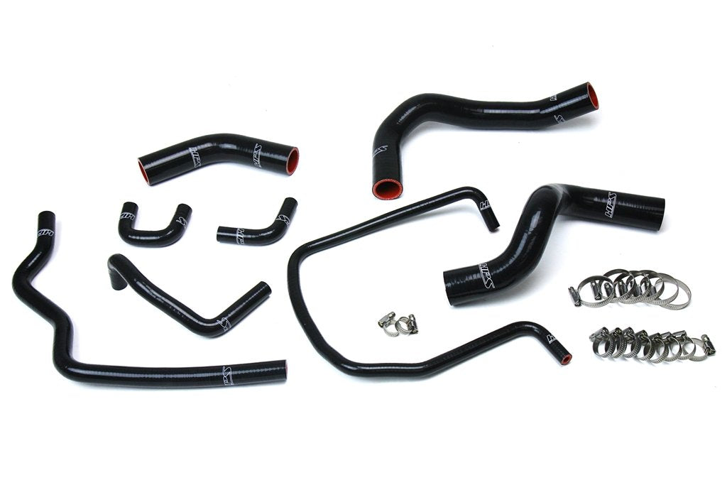 HPS Black Reinforced Silicone Radiator Hose Kit Coolant Nissan 04-14 Armada V8 5.6L