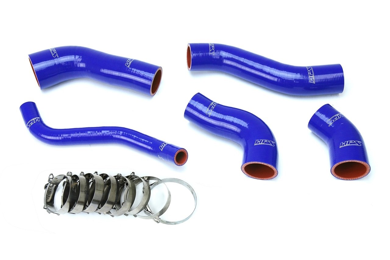 HPS Silicone Intercooler Coolant Hose Kit Hyundai 2013-2017 Veloster 1.6L Turbo, 57-1629