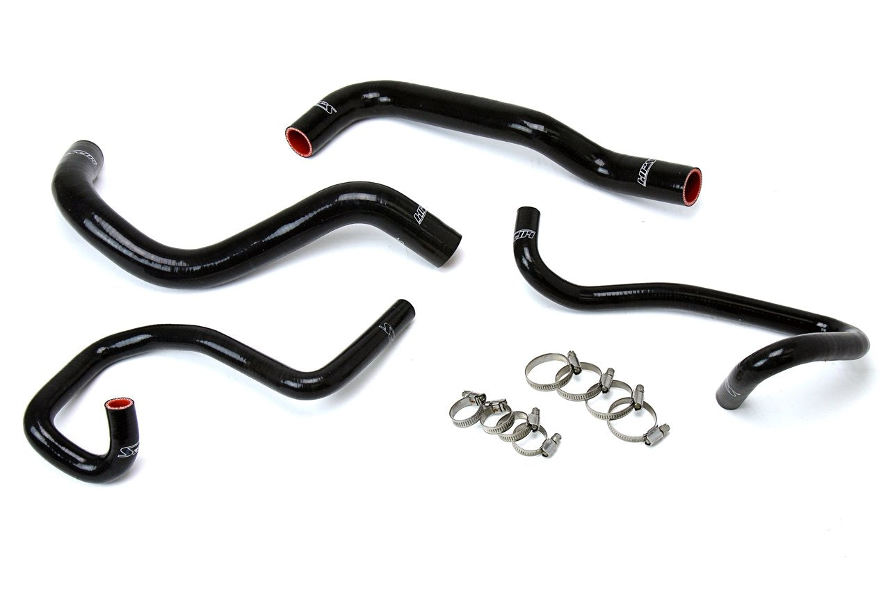 HPS Black Reinforced Silicone Radiator + Heater Hose Kit Toyota 05-18 Tacoma 2.7L 4Cyl