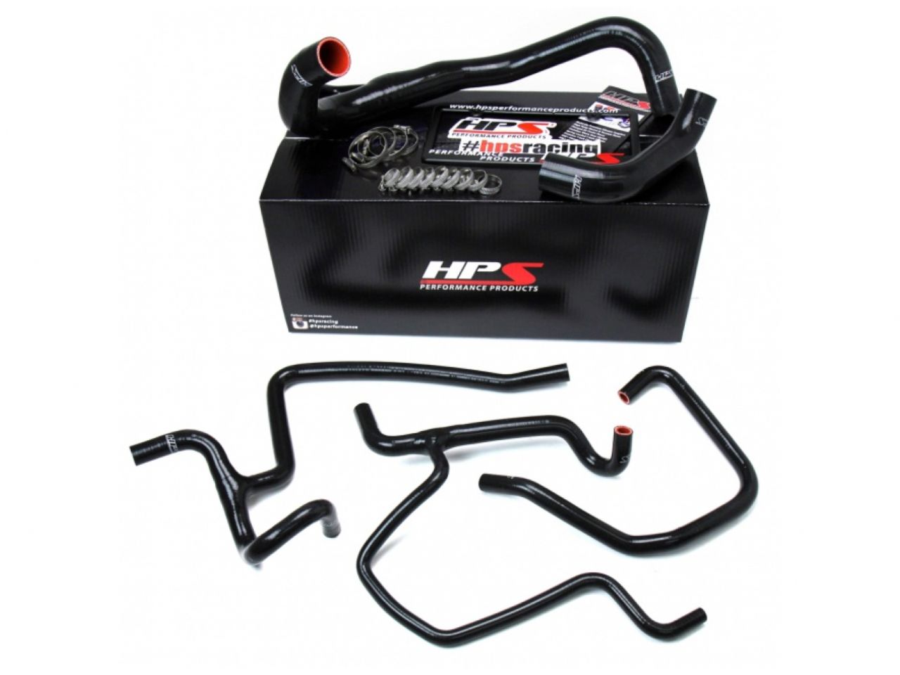 HPS Black Reinforced Silicone Radiator + Heater Hose Kit Coolant Dodge 11-18 Charger 5.7L V8 Pursuit