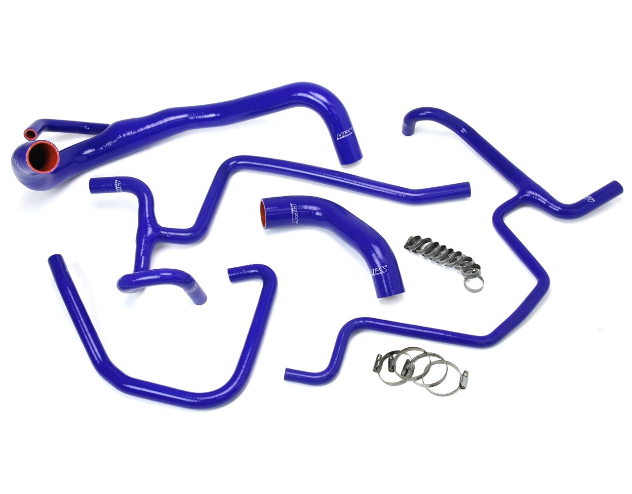 HPS Blue Reinforced Silicone Radiator + Heater Hose Kit Coolant Dodge 11-18 Charger 5.7L V8 Pursuit