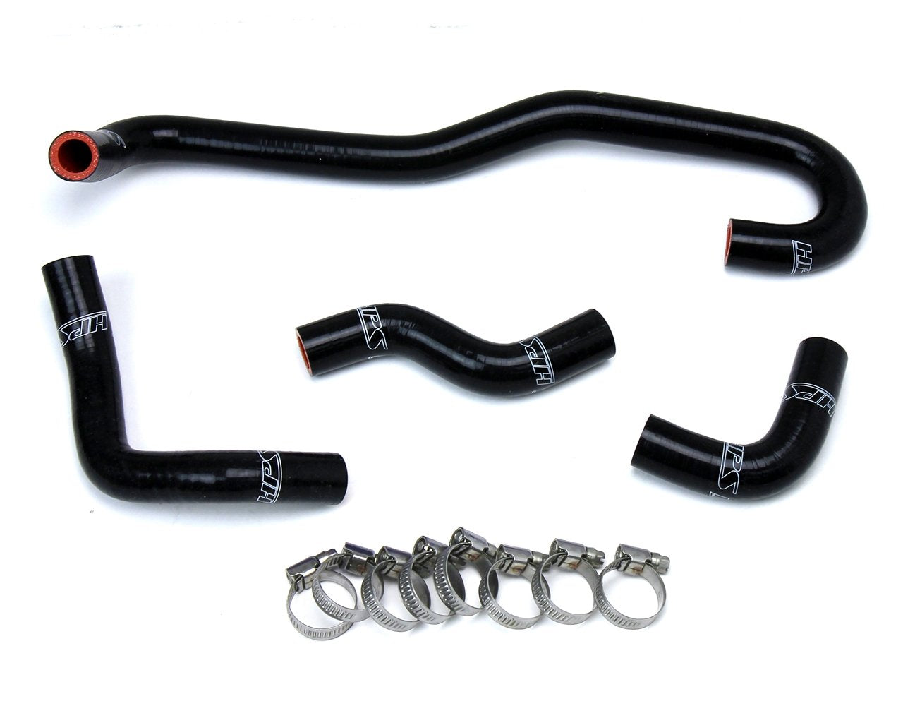 HPS Reinforced Black Silicone Heater Hose Kit Coolant Toyota 89-92 Pickup 3.0L V6 Left Hand Drive