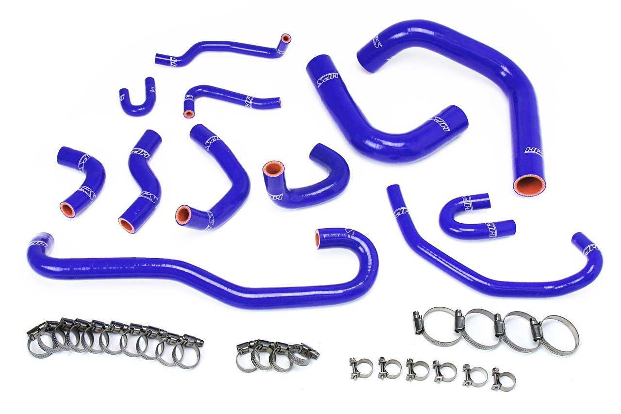 HPS Silicone Radiator + Heater Coolant Hose Kit Toyota 1989-1992 4Runner 3.0L V6 Left Hand Drive, 57-1656