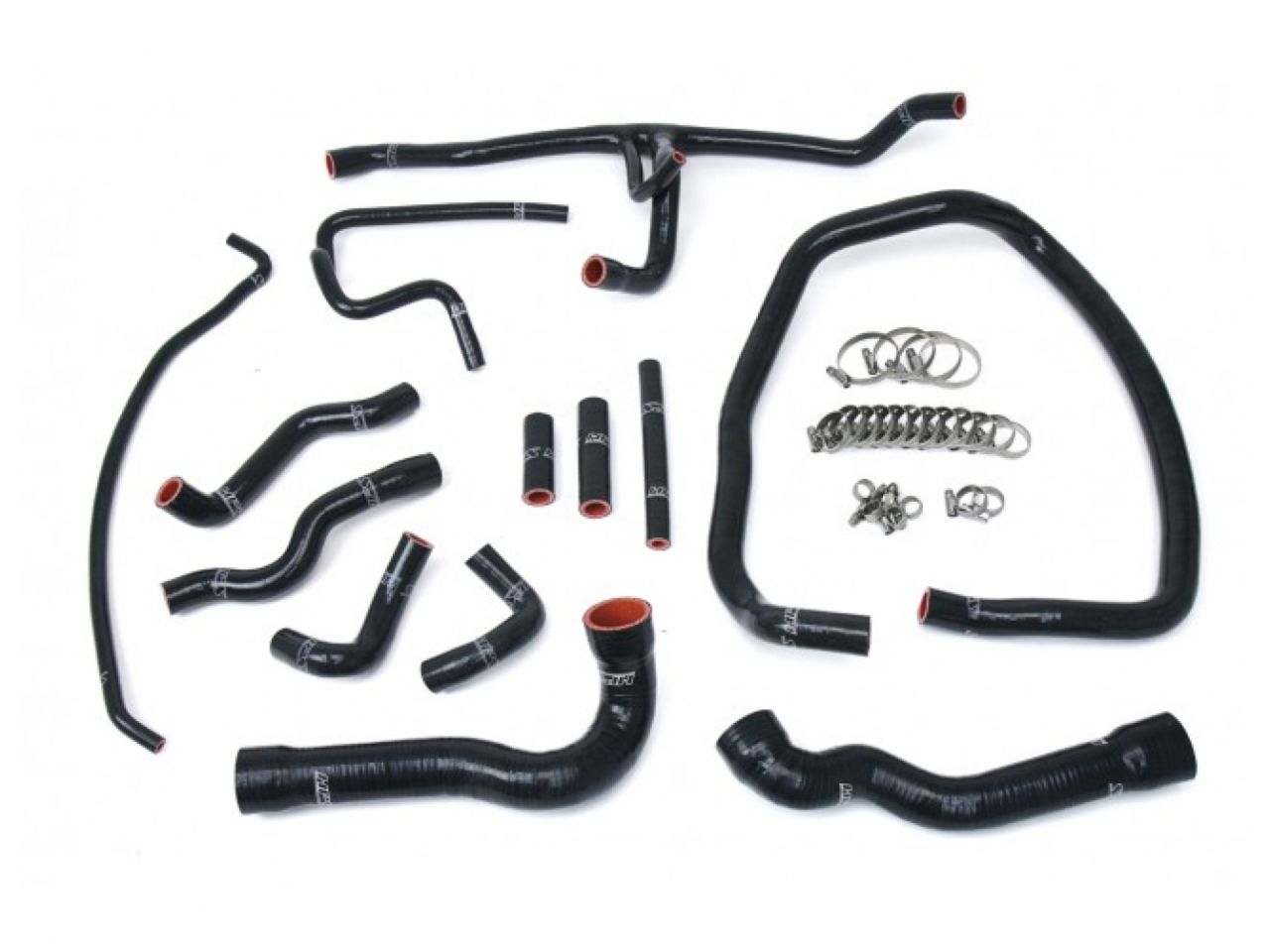 HPS Black Reinforced Silicone Radiator and Heater Hose Kit Coolant BMW 96-99 E36 M3 Left Hand Drive