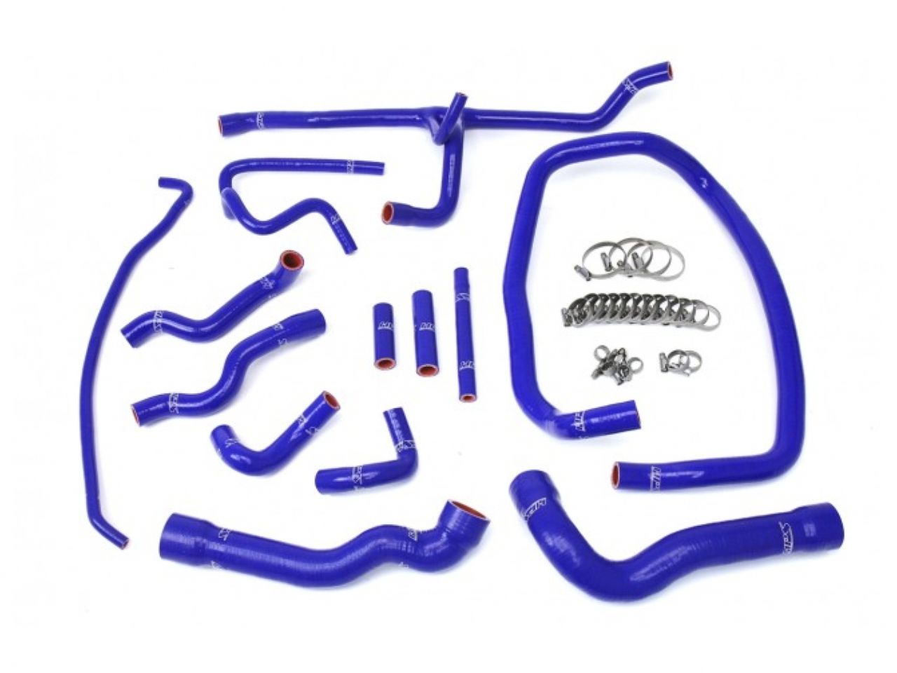 HPS Blue Reinforced Silicone Radiator and Heater Hose Kit Coolant BMW 96-99 E36 M3 Left Hand Drive