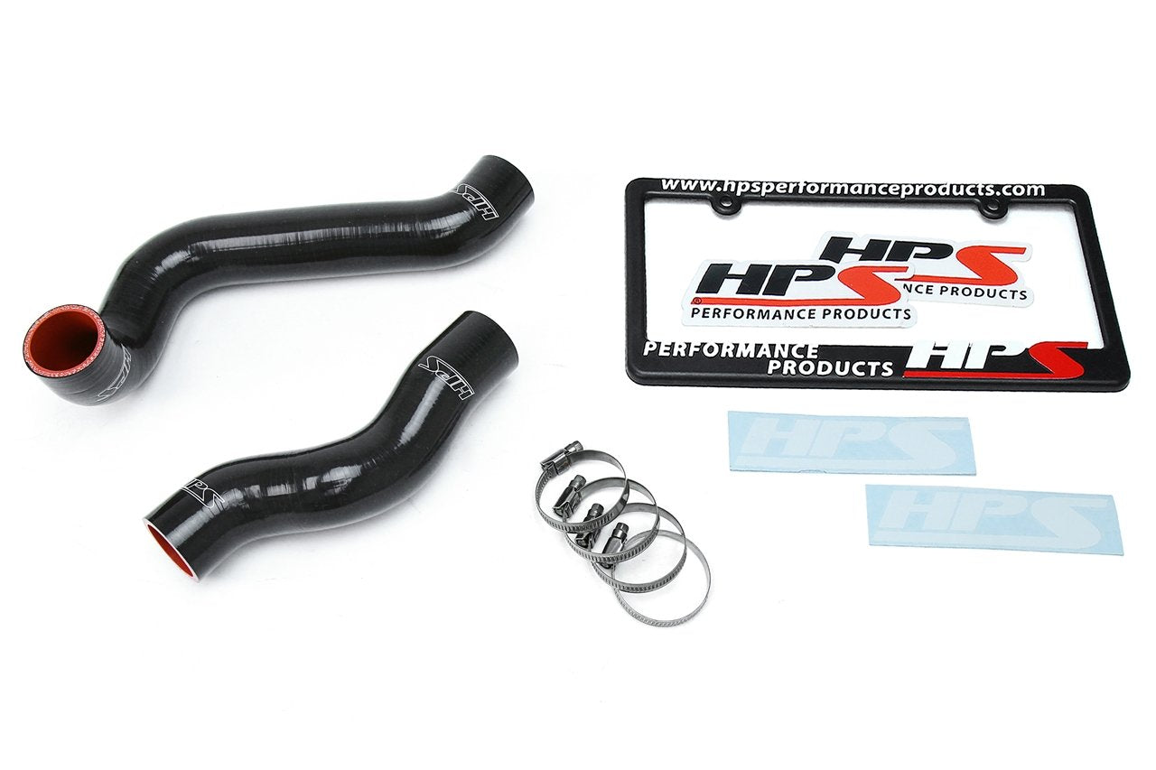 HPS Black Reinforced Silicone Radiator Hose Kit Coolant BMW 99-00 E46 328i M52 2.8L