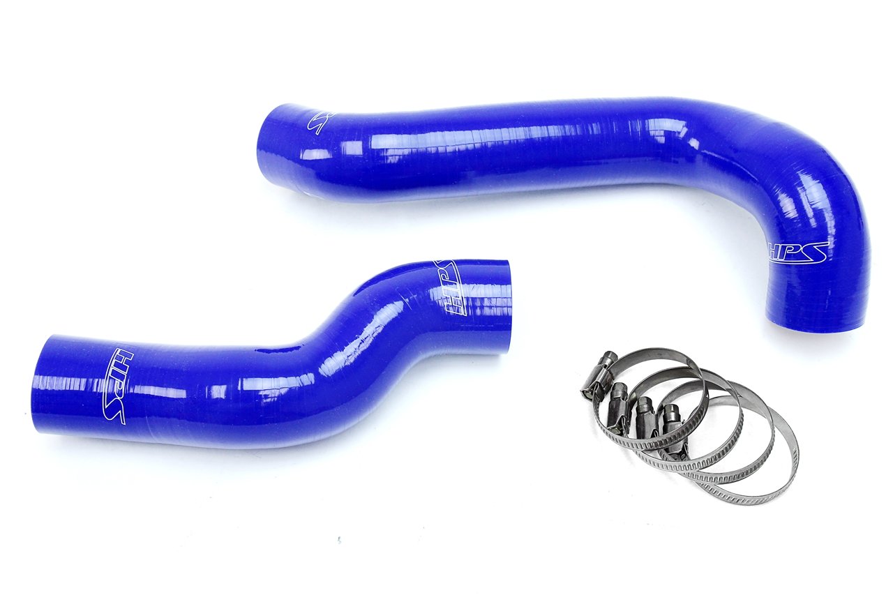 HPS Blue Reinforced Silicone Radiator Hose Kit Coolant BMW 99-00 E46 323i M52 2.5L