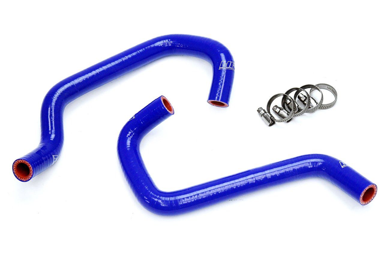 HPS Blue Reinforced Silicone Heater Hose Kit Coolant Toyota 11-15 Tundra 4.0L V6