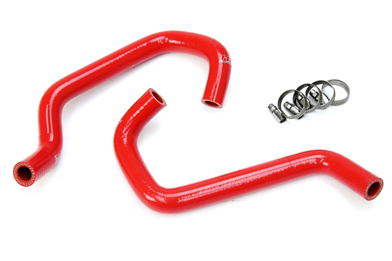 HPS Red Reinforced Silicone Heater Hose Kit Coolant Toyota 11-15 Tundra 4.0L V6