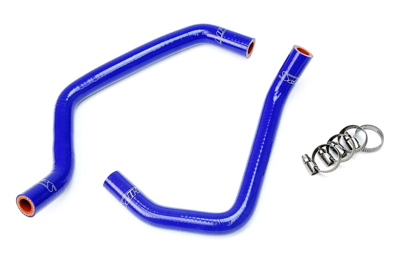 HPS Blue Reinforced Silicone Heater Hose Kit Coolant Toyota 07-11 Tundra 5.7L V8