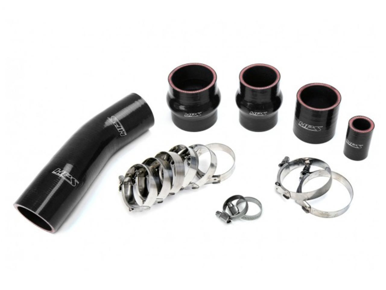 HPS Black High Temp Reinforced Silicone Intercooler Hose Boots Kit Toyota 1991-1995 MR2 2.0L Turbo