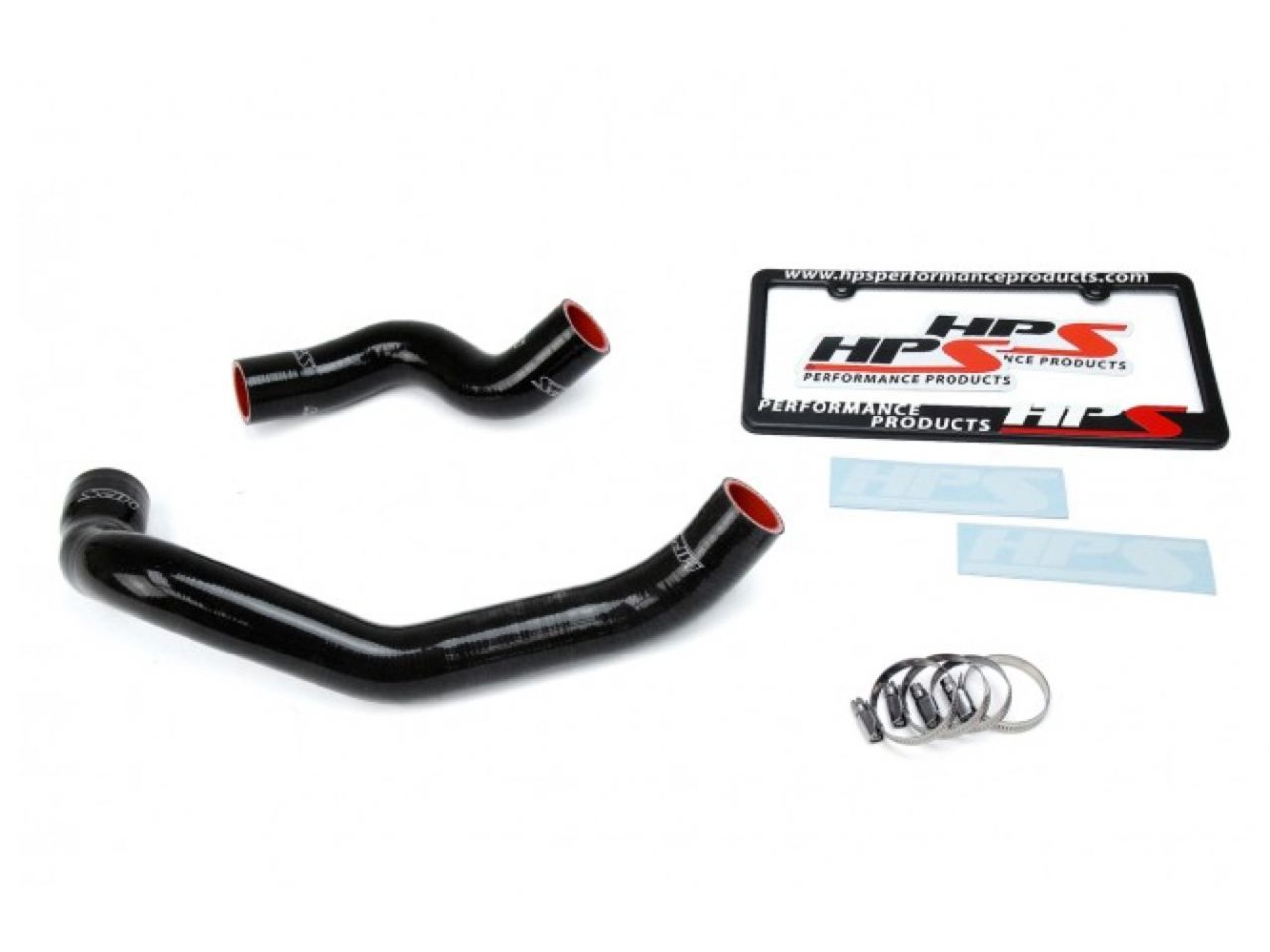 HPS Black Reinforced Silicone Radiator Hose Kit Coolant Nissan 89-94 Skyline GTR R32 RB26DETT Twin Turbo