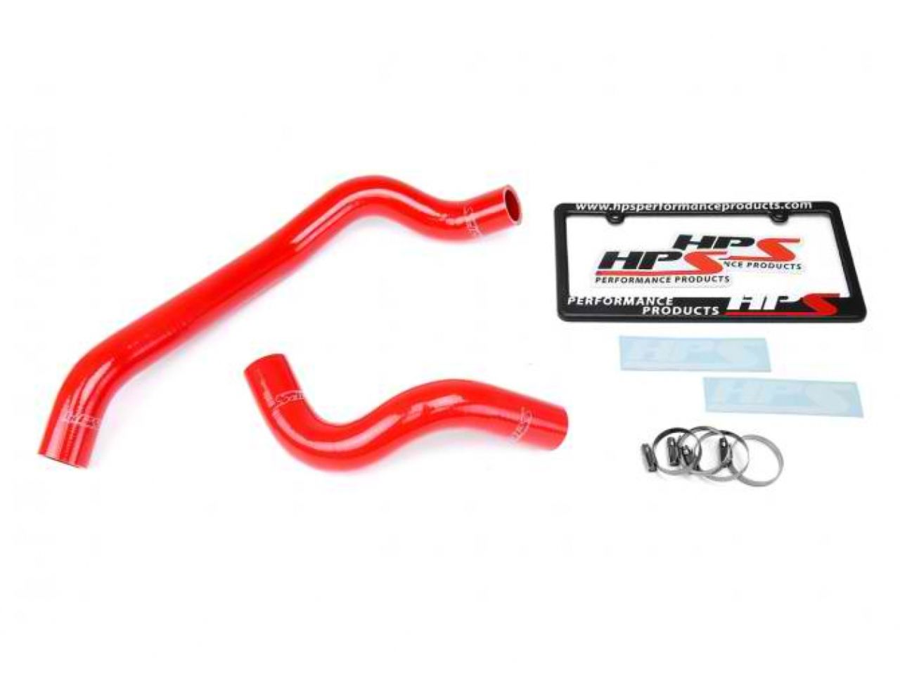 HPS Reinforced Red Silicone Radiator Hose Kit Coolant Toyota 10-18 4Runner 4.0L V6