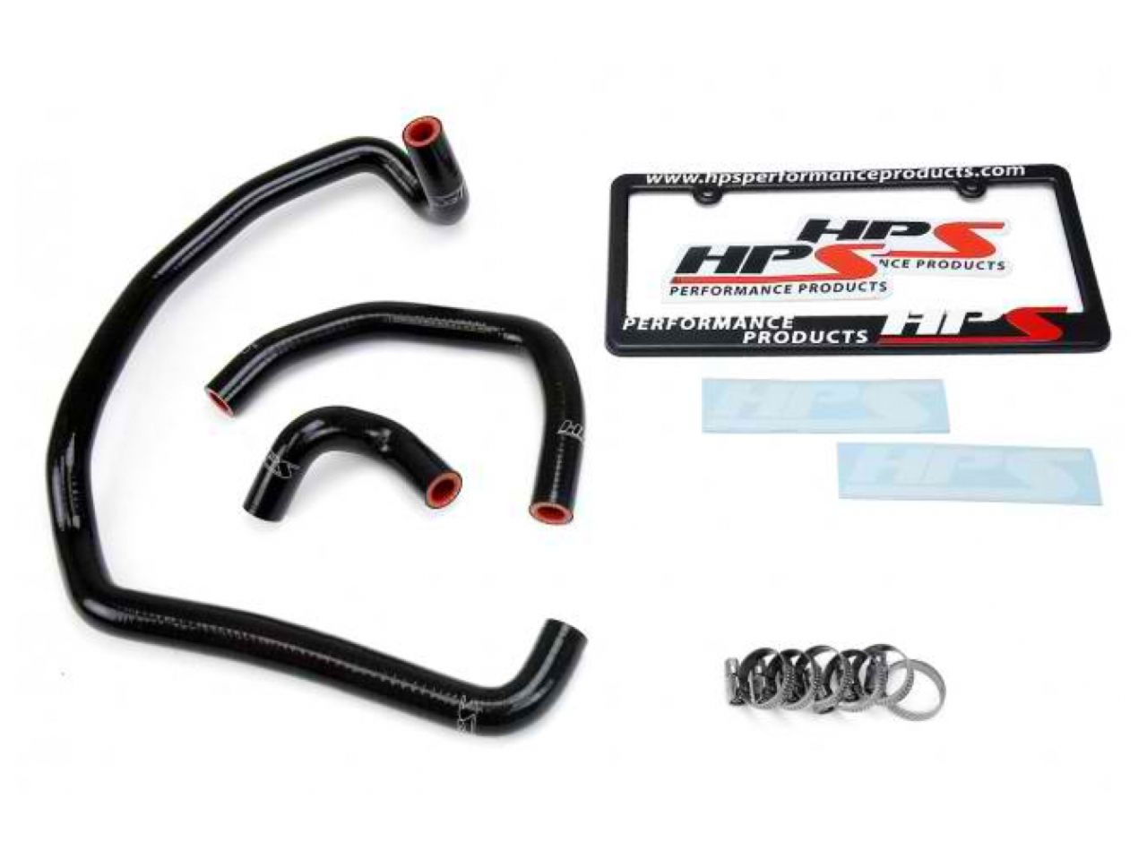 HPS Reinforced Black Silicone Heater Hose Kit Coolant Toyota 95-04 Tacoma 2.4L & 2.7L 4Cyl