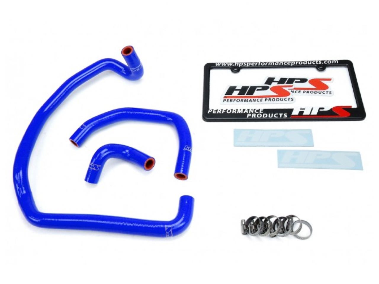 HPS Reinforced Blue Silicone Heater Hose Kit Coolant Toyota 95-04 Tacoma 2.4L & 2.7L 4Cyl