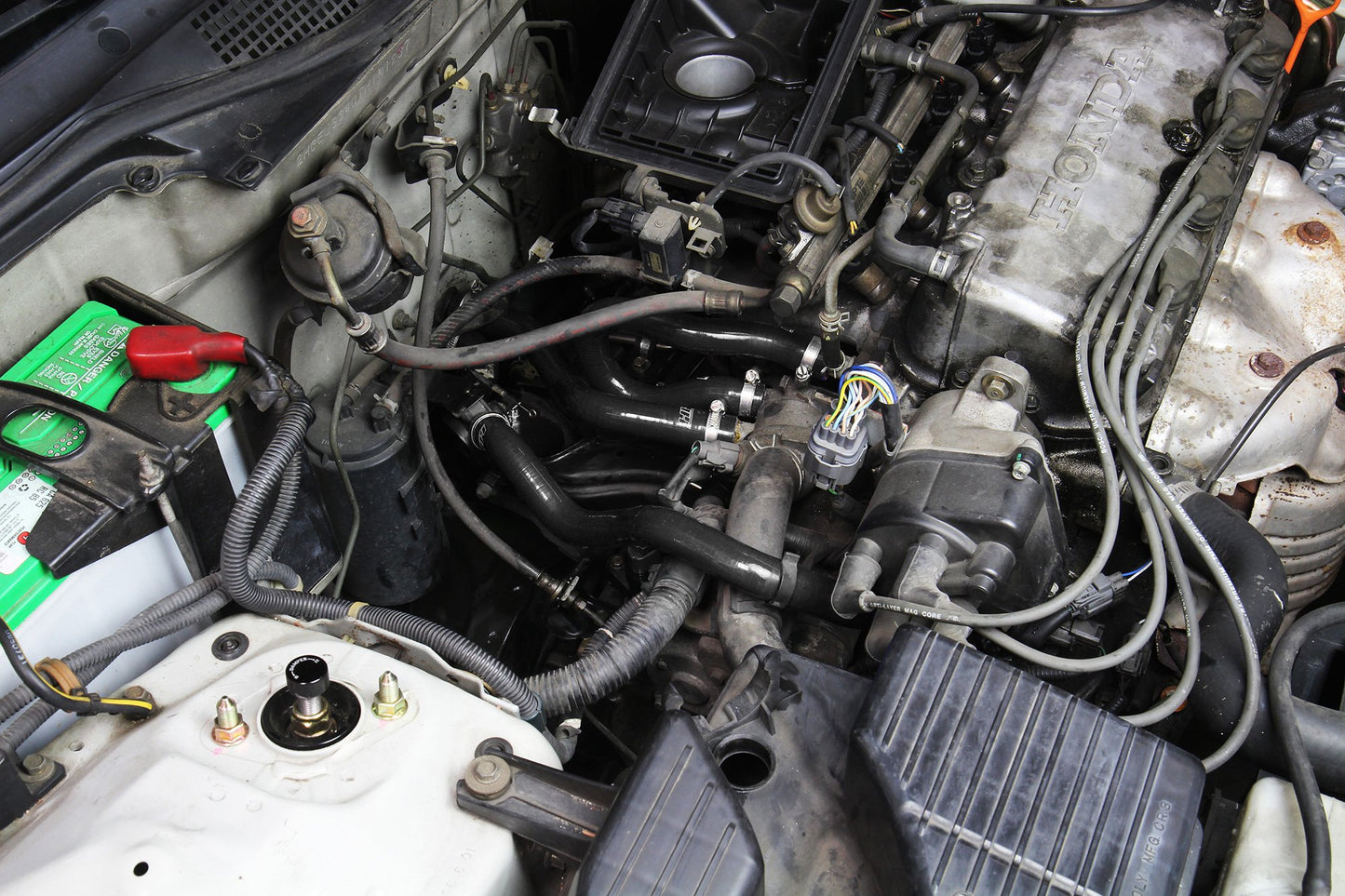 HPS Silicone Heater Coolant Hose Kit 1996-2000 Honda Civic CX DX LX 1.6L D16 SOHC, 57-1773