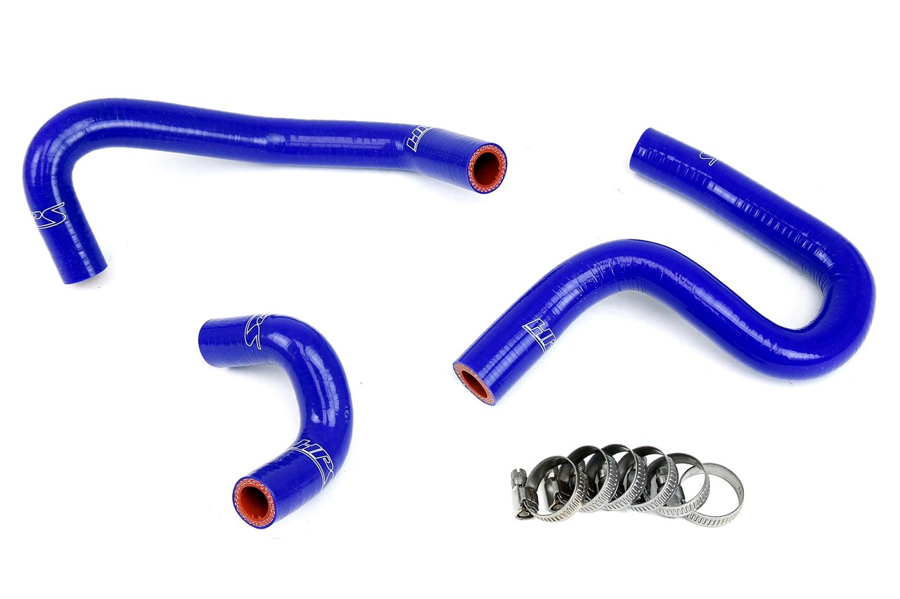 HPS Reinforced Blue Silicone Heater Hose Kit Coolant Toyota 96-02 4Runner 3.4L V6 without rear heater