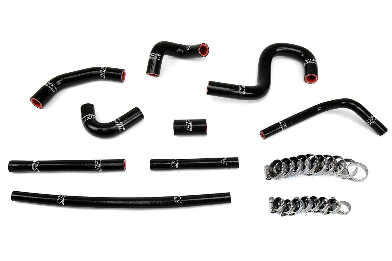 HPS Silicone Heater Coolant Hose Kit Toyota 1996-2002 4Runner 3.4L V6 with rear heater, 57-1798