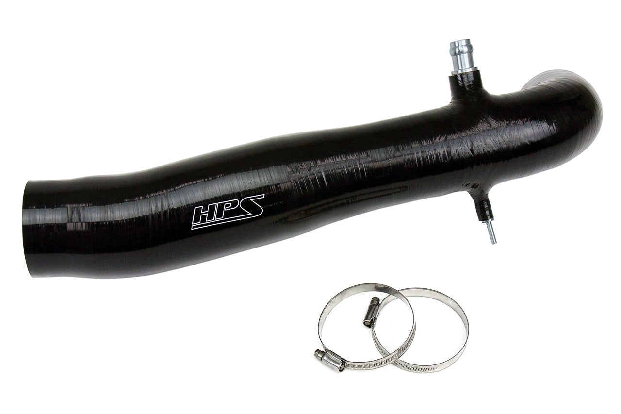 HPS Black Silicone Post MAF Air Intake Hose Kit Toyota 05-19 Tacoma 2.7L 4Cyl