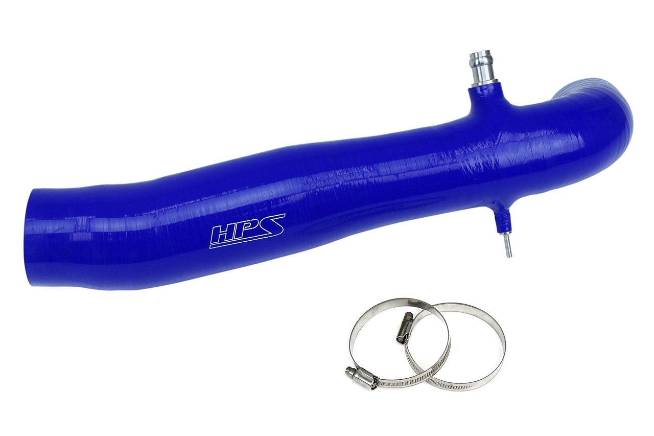 HPS Blue Silicone Post MAF Air Intake Hose Kit Toyota 05-19 Tacoma 2.7L 4Cyl