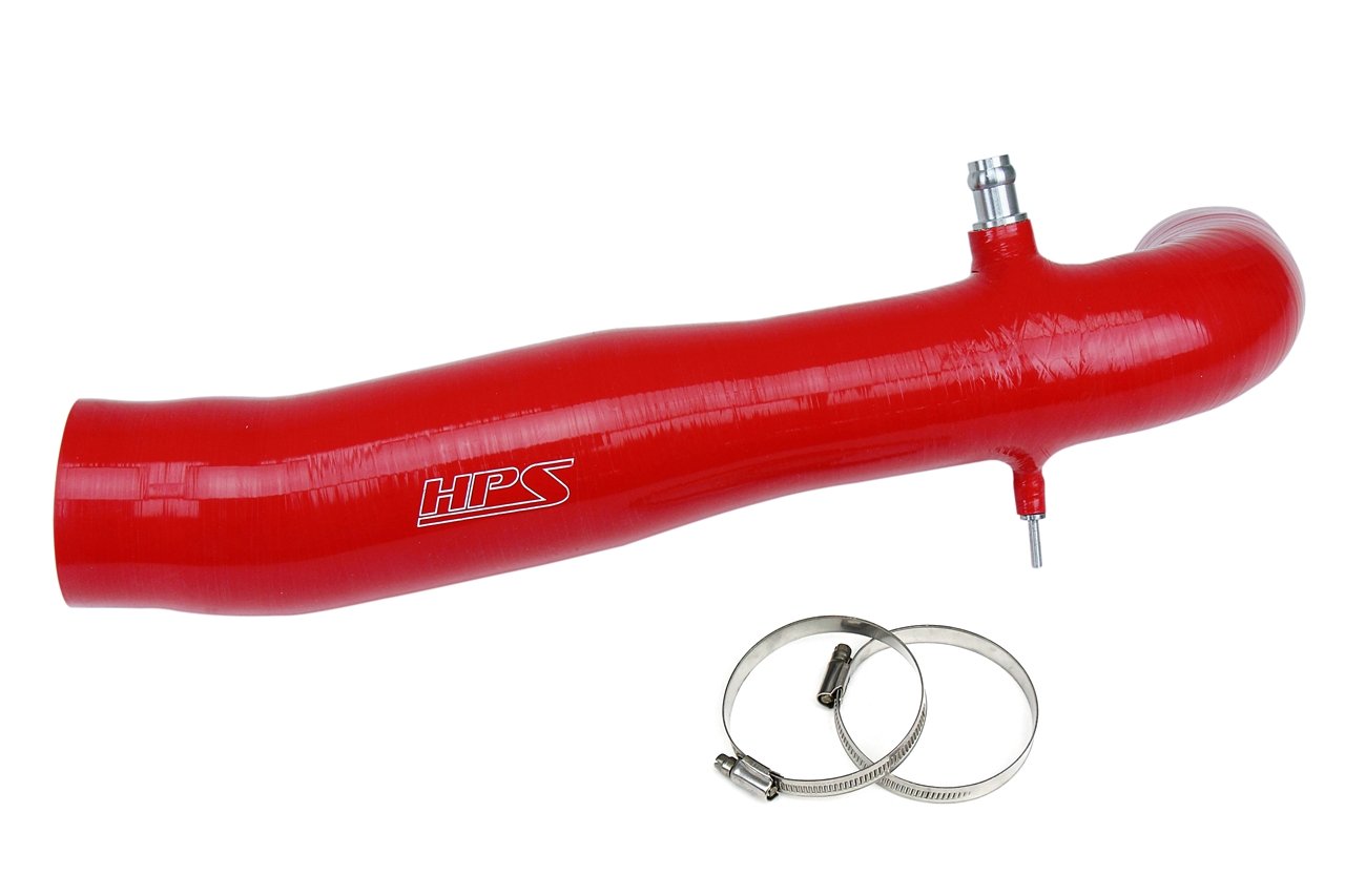 HPS Red Silicone Post MAF Air Intake Hose Kit Toyota 05-19 Tacoma 2.7L 4Cyl