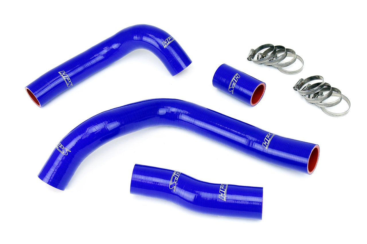 HPS Reinforced Silicone Radiator Hose Kit Coolant, 2016-2017 Lexus IS200t 2.0L Turbo, 57-1829