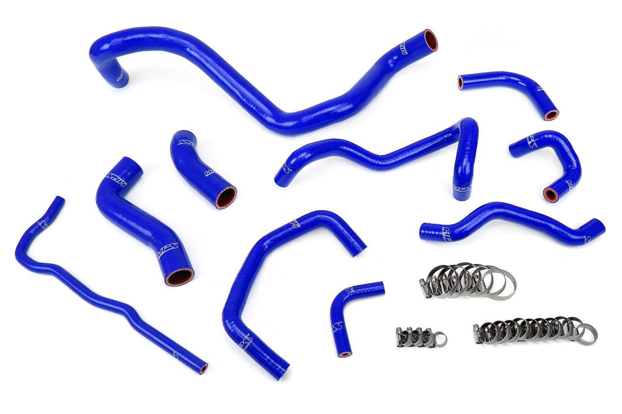 HPS Silicone Coolant Hose Kit Volkswagen 99-06 Golf / GTI MK4 1.8T Turbo Manual Trans Left Hand Drive