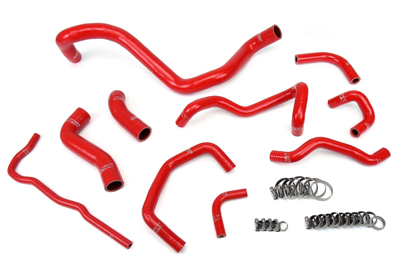 HPS Silicone Coolant Hose Kit Volkswagen 99-06 Golf / GTI MK4 1.8T Turbo Manual Trans Left Hand Drive