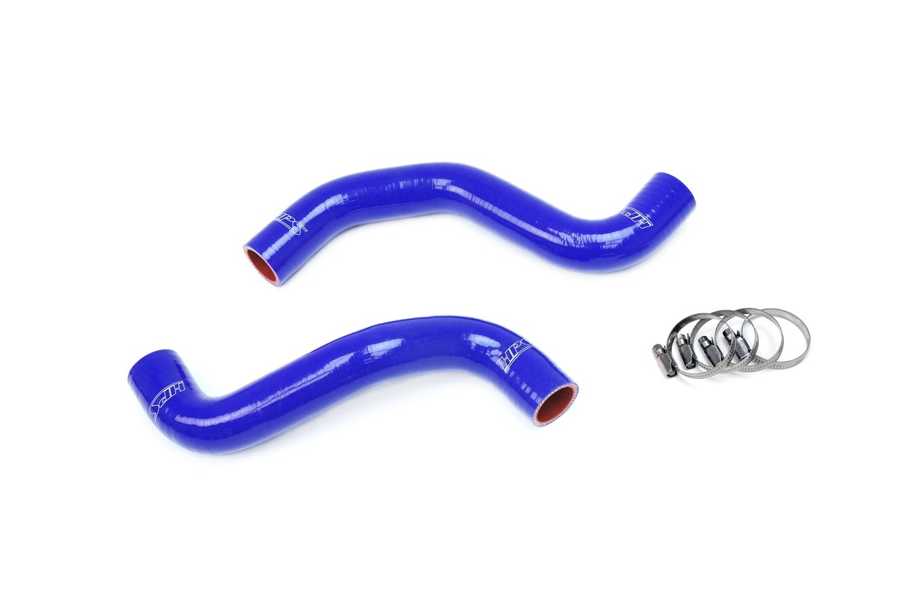 HPS Reinforced Silicone Radiator Hose Kit Coolant, Toyota 96-02 4Runner V6 3.4L, Blue