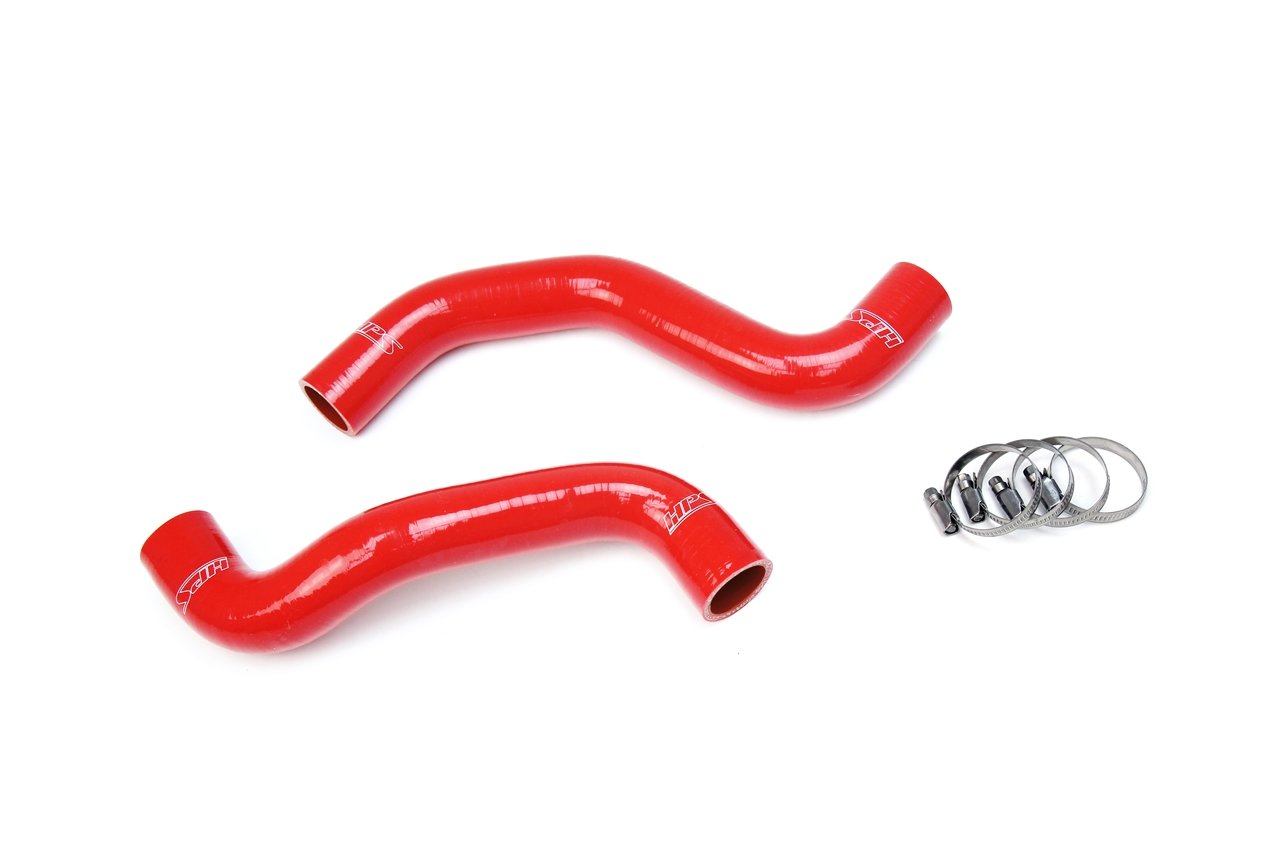 HPS Reinforced Silicone Radiator Hose Kit Coolant, Toyota 96-02 4Runner V6 3.4L, Red