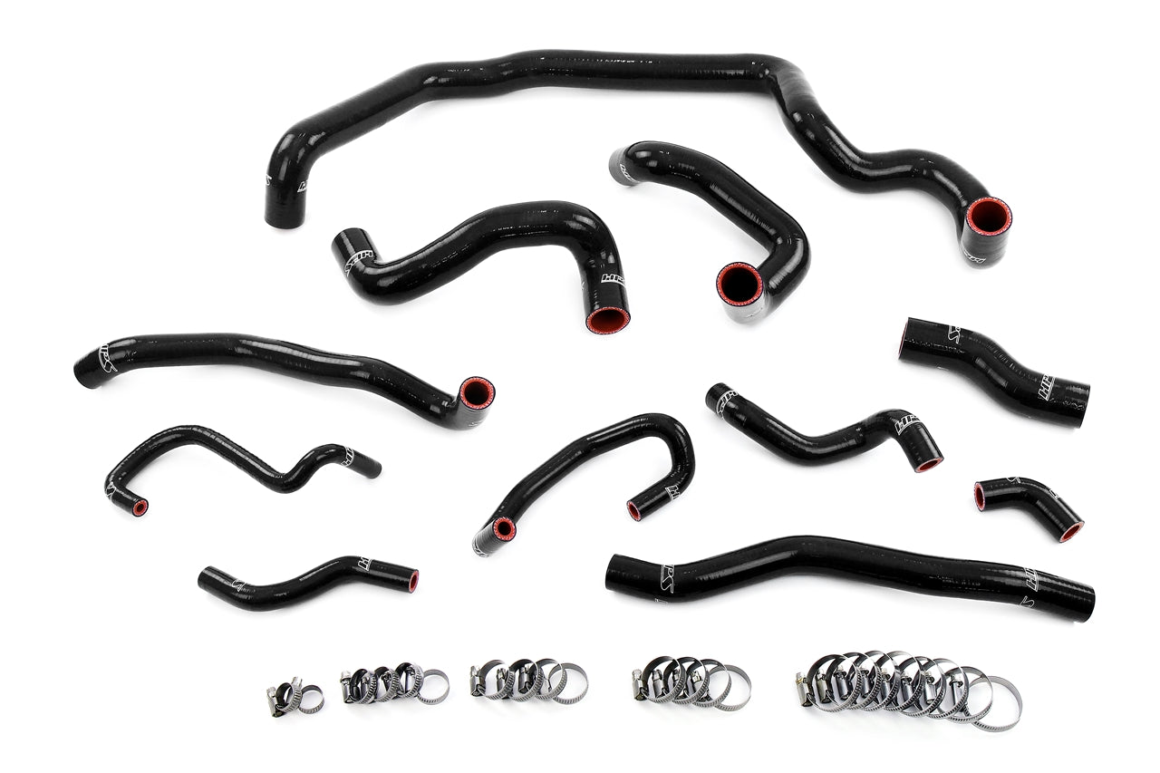 HPS Performance Products HPS Silicone Radiator, Heater, Water Pump, and Expansion Tank Coolant Hose Kit Mini 07-15 Cooper 1.6L Turbo Manual Trans.