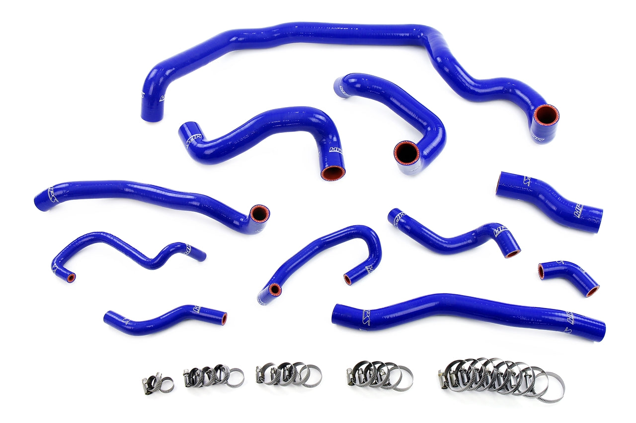 HPS Performance Products HPS Silicone Radiator, Heater, Water Pump, and Expansion Tank Coolant Hose Kit Mini 07-15 Cooper 1.6L Turbo Manual Trans.