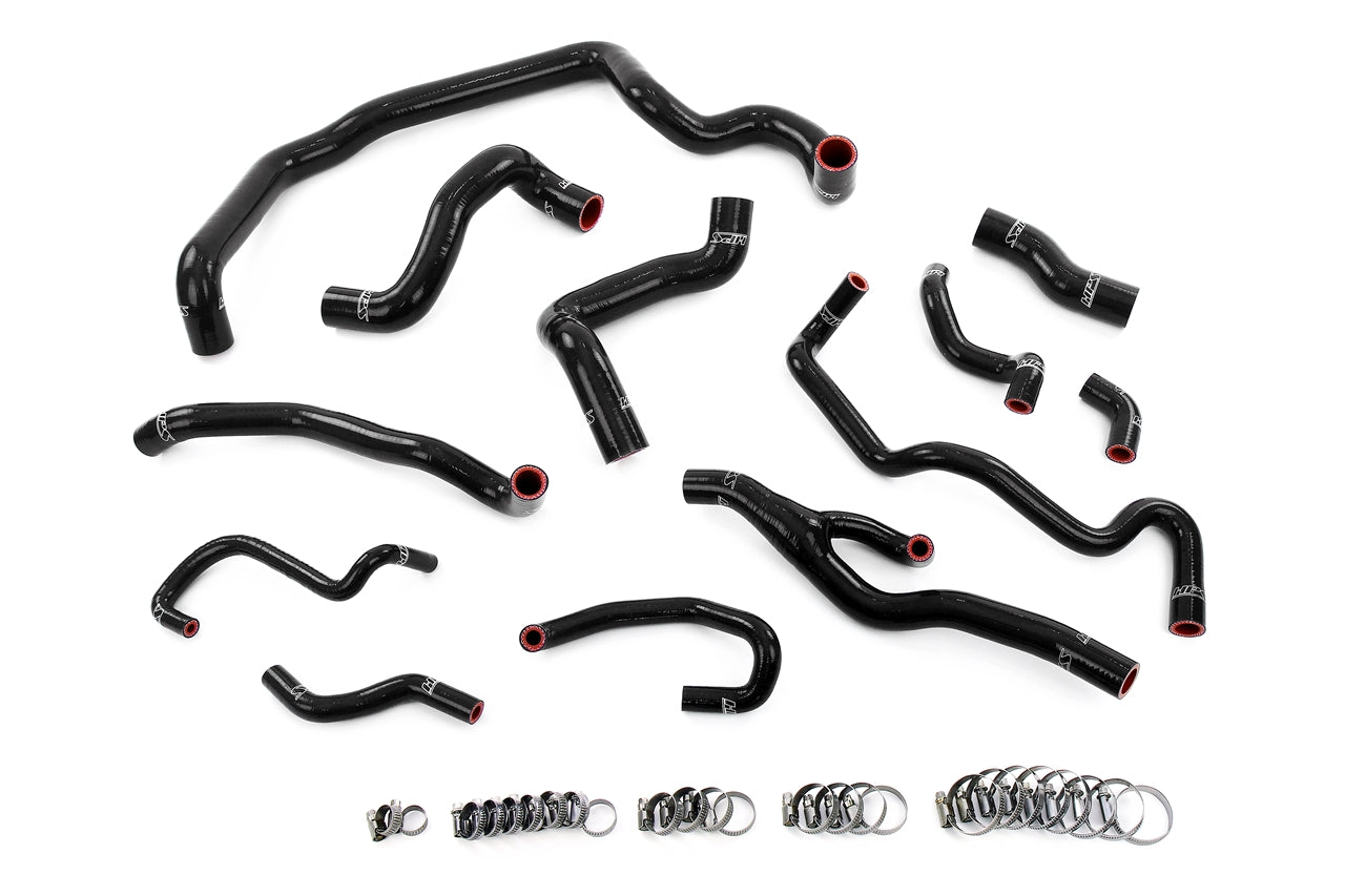 HPS Performance Products HPS Silicone Radiator, Heater, Water Pump, and Expansion Tank Coolant Hose Kit Mini 07-15 Cooper 1.6L Turbo Automatic Trans.